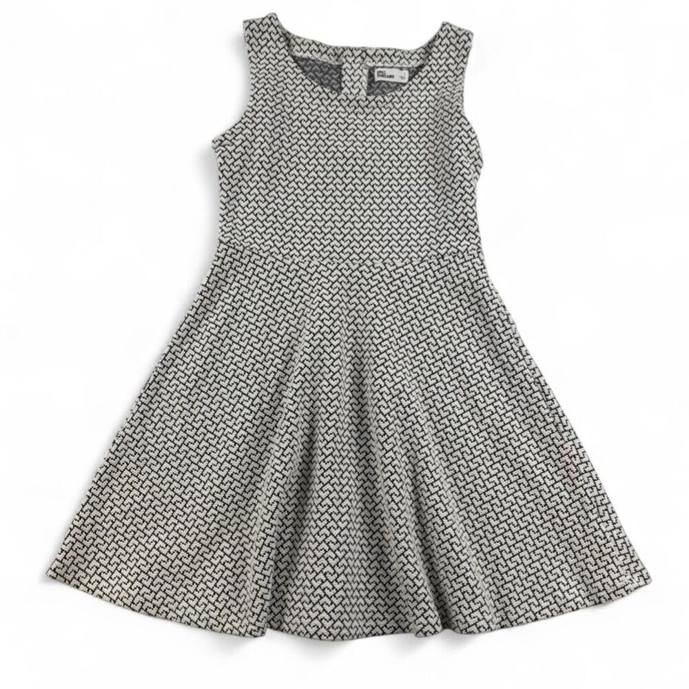 Epic Threads Women's Black & White Heart Print Dress | Size Large